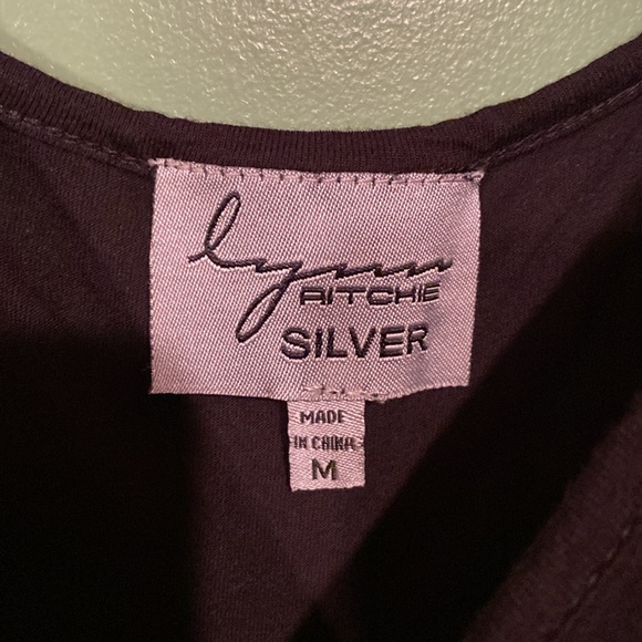 Ritchie Silver Graphic Tunic with Black tank - Picture 8 of 10